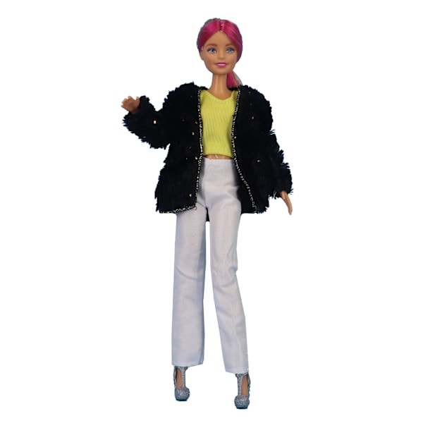 12 stycken vinterkläder för 29 cm Barbie docka 6 poäng