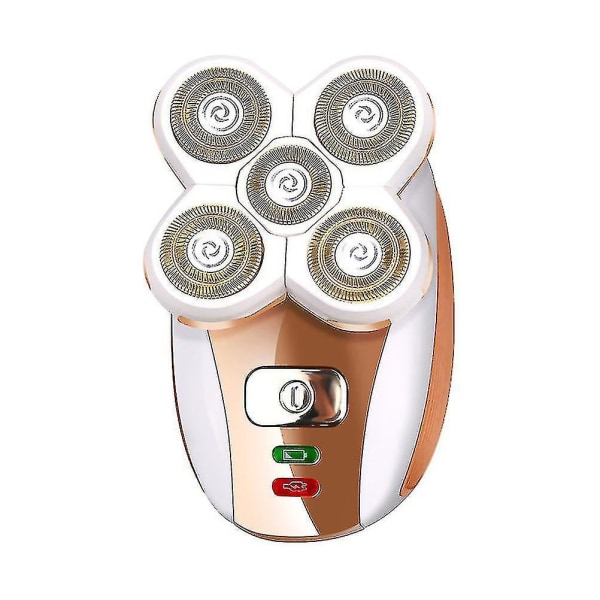 Mini 5-huvud 3-i-1 Elektrisk Epilator för Kvinnor - Hårborttagning i Ansiktet