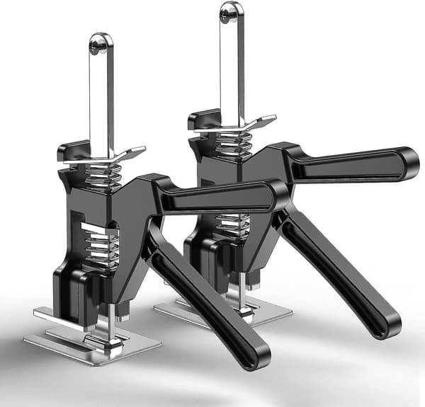 Arbejdsbesparende Arm Jack 2-pak Elevator Dørpanel Løfte Kabinet Jack, gipsloft Løft Op Til 308 Lb, Plade Løfter