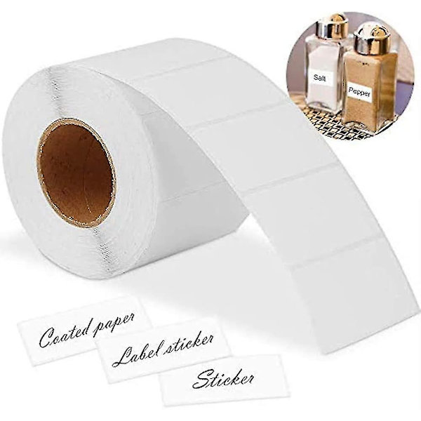 Selvklebende husholdningsmerker Blanke