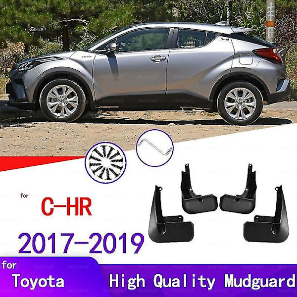 Auton lokasuojat Toyota C-hr 2017 2018 2019 Chr C Hr Ax10 lokasuojat roiskevartijat lokasuojat autotarvikkeet