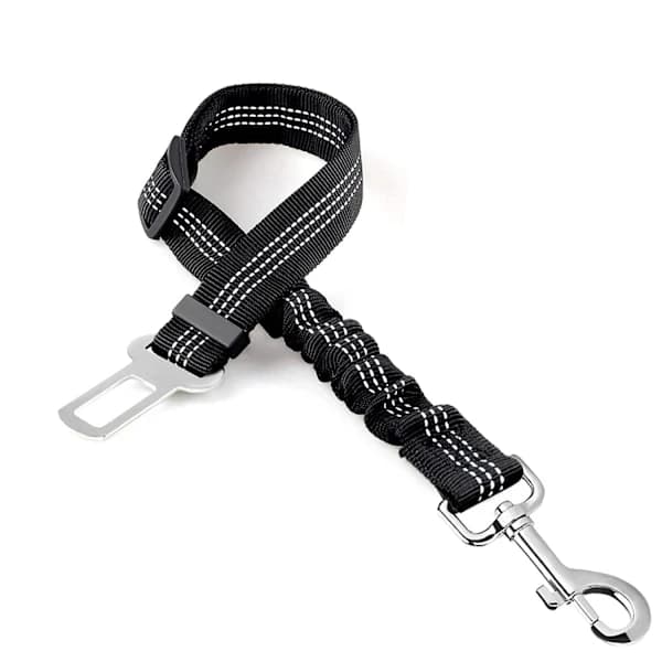INF Justerbart svart hundebelte black