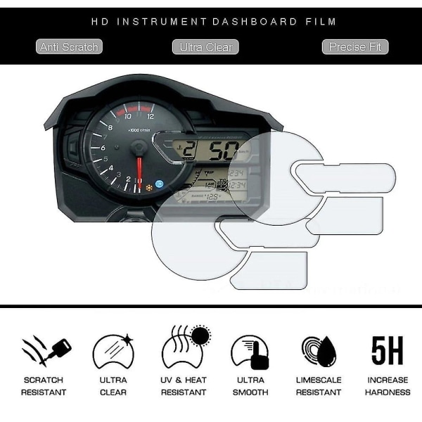 För V-strom Dl 650 1000 Dl650 Dl1000 V-strom650 V-strom1000 Cluster Anti Scratch Tpu Meter Film Screen Protector Dashboard Cover