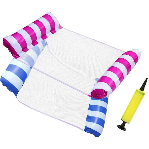 Uppblåsbara poolflottörer för vuxna, poolflottörer, simhängmatta, 2-pack uppblåsbara pooler