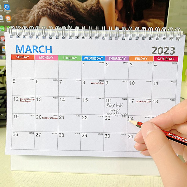 2023 Skrivbordskalender 12 månader Månadsplanerare 2023 Kalender Skrivbordsmemo Daglig schema Agenda Organisera