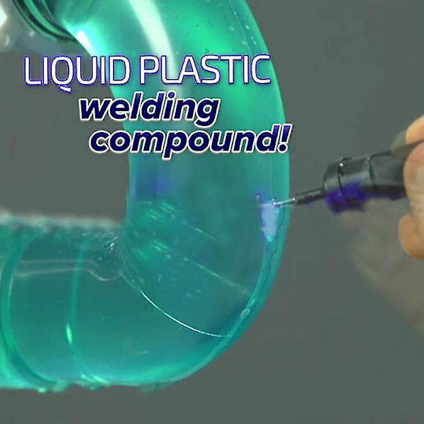 Super Power 5 Second Fix UV-lys Reparationsværktøj Lim Genopfyldning Flydende Plast Svejse