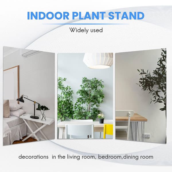 2-pack inomhusväxt D bambu blomkruka H, krukställ ,,sv, uteplats