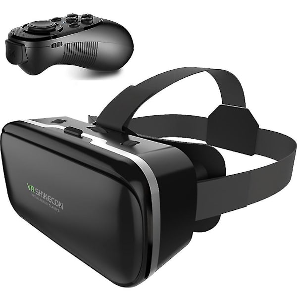 3D VR-briller Virtuell Realitet Briller Kompatibel med iPhone & Android