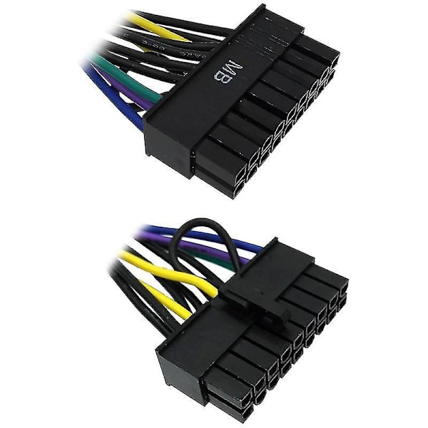 24-stifts till 18-stifts Atx Psu-strömadapterkabel för Z220 Z230 Z420 Z620 Workstation 13 tum (33 cm)
