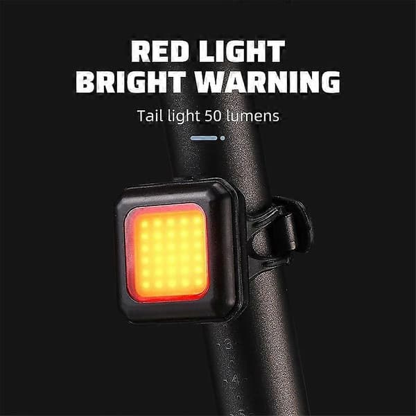A3A WEST BIKING YP0701418 Cykel LED Lys Vej MTB Cykel Q5l Sikkerhedslampe - Grå Forlygte Grey Front Light White Light