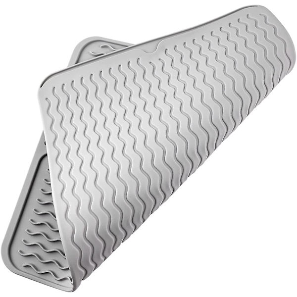Silikon droppmatta 40cm X 30cm Diskställ droppmatta för kök