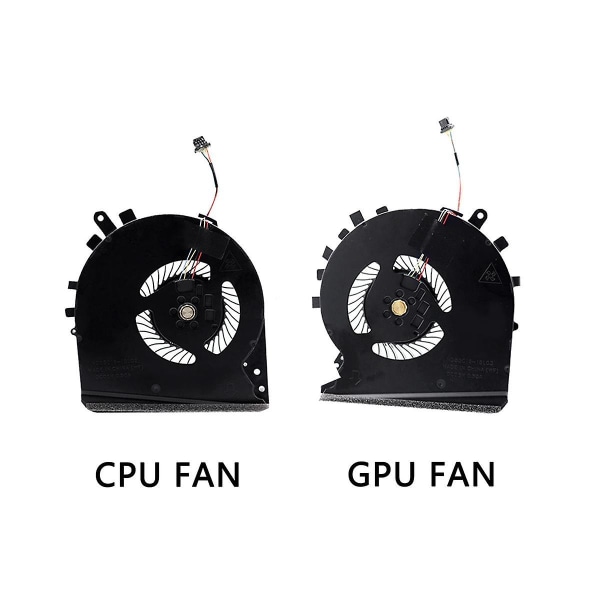 CPU + GPU Kylare för Pavilion Gaming 15- 15-dk0068wm L57170-001 Laptop Kylare