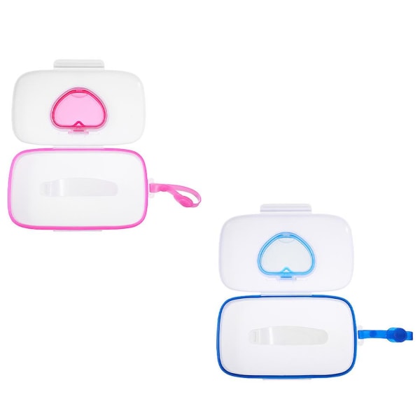 2 Pcs Portable Wipes Dispenser Baby Wipe Holder Hanging Diaper Bag Outdoor Wipes Dispenser Travel Wipes Case