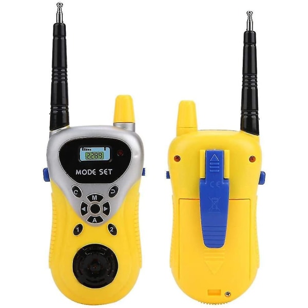 Barnens Walkie Talkies 2 st Barn Leksak 2-vägs Radioleksaker Med Lång