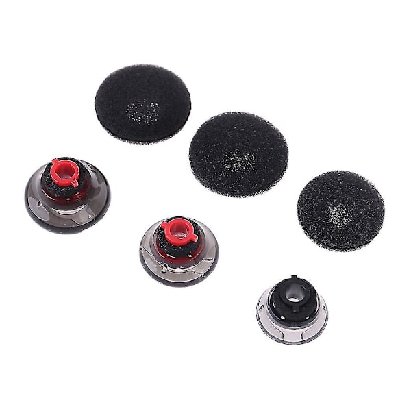 6 stk. udskiftning silikone ørepropper tips små bløde kompatibel -for Plantronics Voyager 5200 headset hovedtelefon