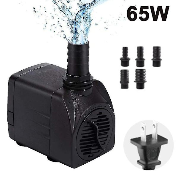 Neddykkelig Pumpe, Ultra Stille Vandpumpe Med Springvandspumpe Med 5ft
