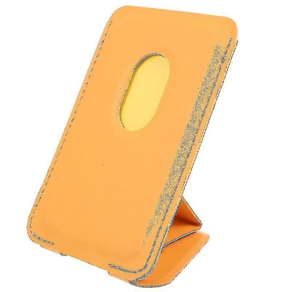 10x6,5x5cm Gult Mobiltelefonställ Telefonback Rackkort Förvaringsväska Tillbehör kompatibelt för Iph