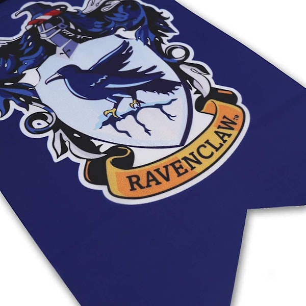Harry Potter Gryffindor Husbanner Dobbeltlags Vægdækning Til Fest Ferie Flag Serie (4stk, 12 X 20 Tommer)
