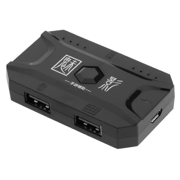 2x Speltangentbordsmusadapter USB-hubbomvandlare för Android-telefoner