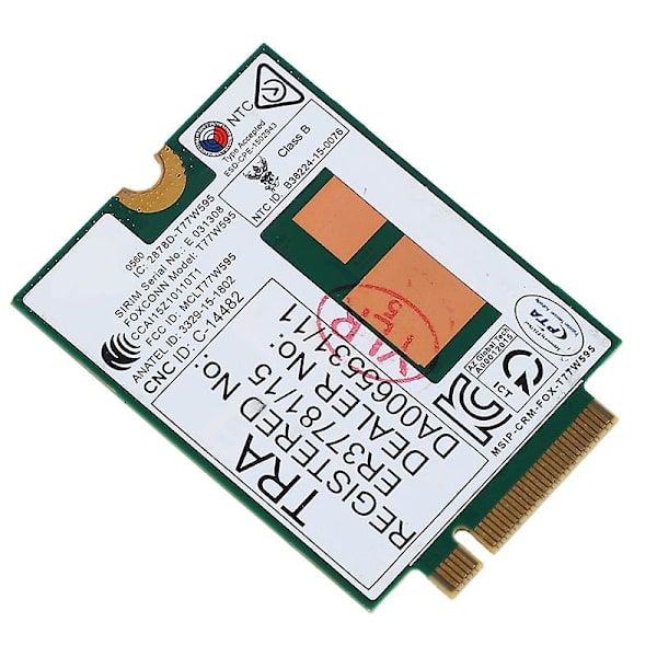 Lt4120 X5 Lte T77w595 796928-001 4g Wwan M.2 150mbps Lte Modem til HP Elite X2 840 850 G3 640 650 6