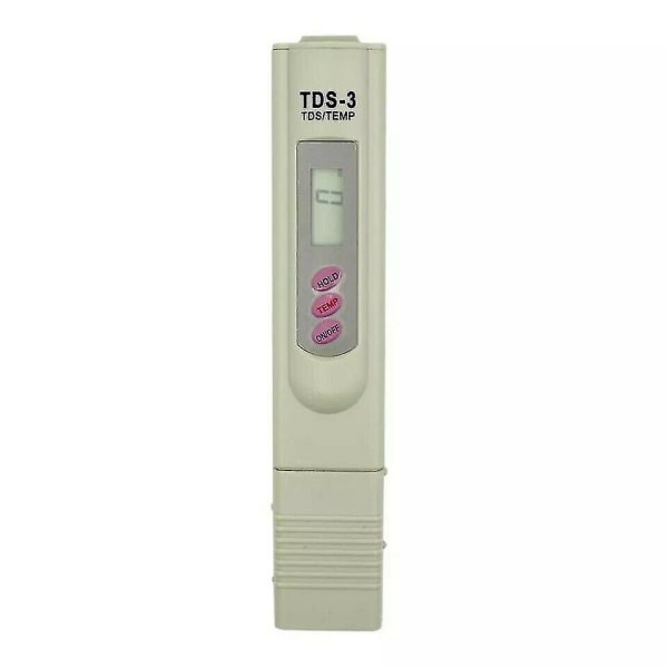Tds-mittari käsikäyttöinen Tds-3 ppm digitaalinen vedenlaadun kynätesteri R.o Pure Osmosis