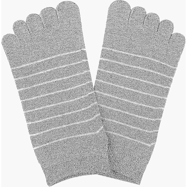 Damstrumpor 5 par Sneakerstrumpor Femfingersstrumpor Bomulls löparstrumpor
