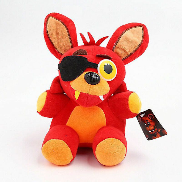 4-pack Fnaf Five Nights At Freddy's Plushie Plyschbjörn Foxy Barnfödelsedagspresenter Leksak
