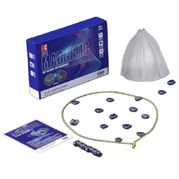 Magnetiskt Schackspel Schackbräde Set, Multiplayer Magnetiskt Slaget Bräde Magnetisk Effekt Schack Set Slaget Schack Magnetiskt Schack Dambräde Leksak Pussel