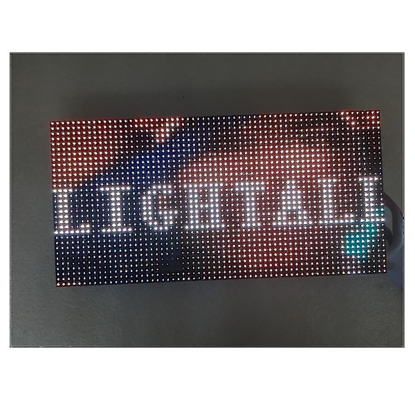Suodattimet Näytöt 64x32 Matriisi Led-merkki Rgb P4 Led-moduuli Videoseinä Sisätilojen Näyttö Täysi Näyttö