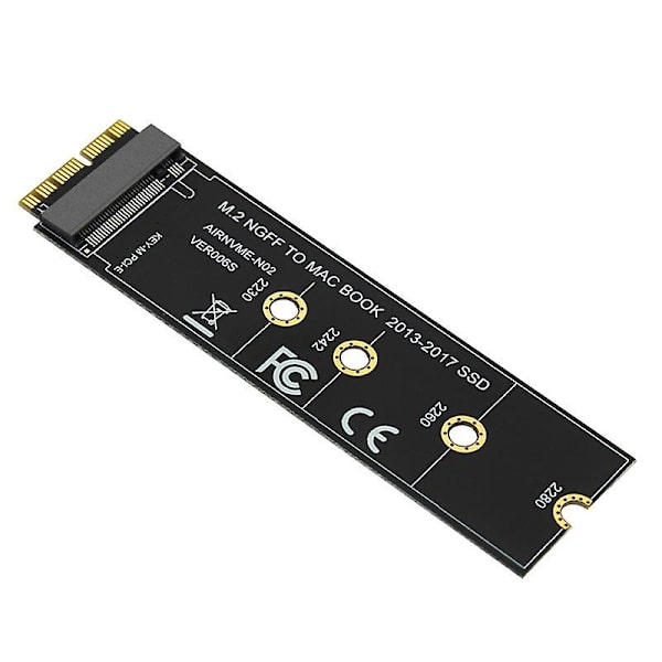M.2 Nvme SSD -muuntokortti Pro Retina 2013-2017 Nvme/ahci SSD -sarjalle A1465 A1466 A1398