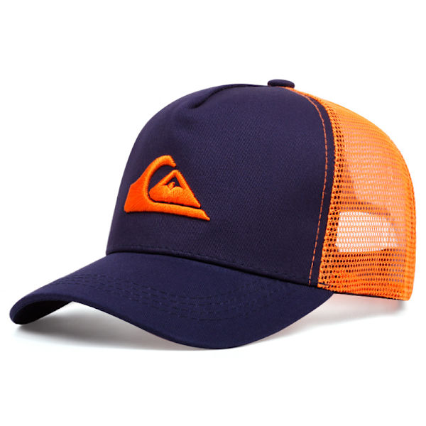 Broderet Surf Baseball Cap Åndbar Mesh Cap Udendørs Sports Sommer Solskygge Cap