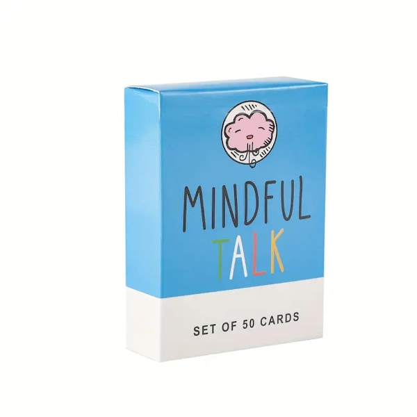 Mindfulness School - Mindfulness-spel för barn: Mindfulness-konversationskort för barn och föräldrar - Lekfulla gåvor för autentisk och meningsfull kommunikation