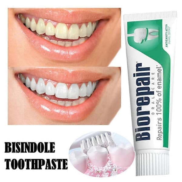 Tandpasta 75ml - Reparerer tandemalje, reducerer følsomhed, bleger, fluoridfri Multi-effect