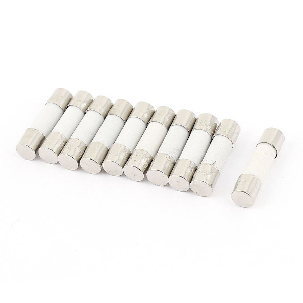 Forsinket 250 V 5 A T5 A Keramisk Rør, 10 5 X 20 Mm Sikring
