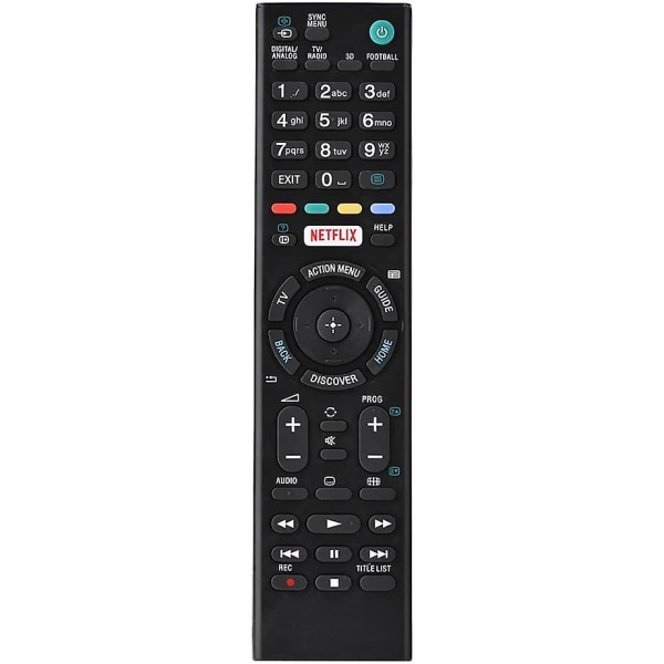 Smart Tv-fjärrkontroll Rmt-tx100d för Sony, Ersättningsfjärrkontroll för Sony Smart Tv