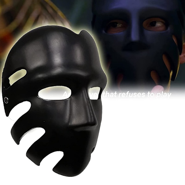 Squid Game, Maskeret Mand Squid Game Maske, Cosplay Maske