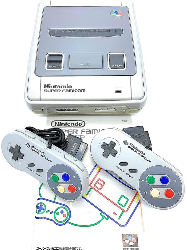 Super Famicom Spillkonsoll, import Videospill