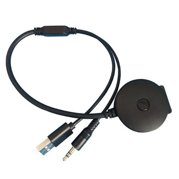 Trådlös Bluetooth-ljudkabeladaptermottagare 3,5 mm Aux för Mini Cooper