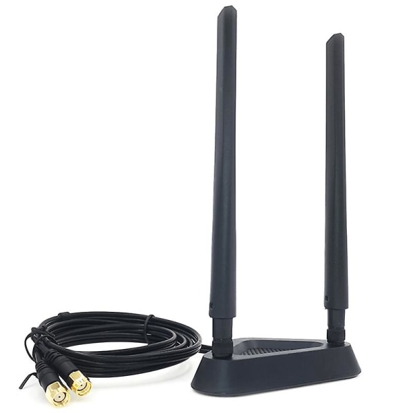 2.4g/5g Dobbelt Frekvens Forlængerkabel Antenne Wifi Router Trådløst Netværkskort 8db Sma Antenne Ma
