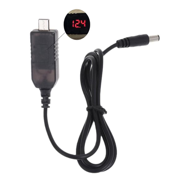12v 36w Usb C Type-c Pd Trigger 1-3a Strømkabel 5.5 X 2.1mm Dc Stik