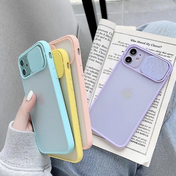 iPhone 6 Kameraskyddande Skal - Mjuk TPU Transparent Linsfodral Rosa