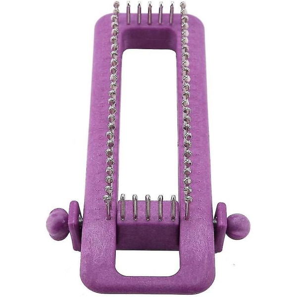 Sock Loom, Justerbar Stickningsmaskin för Sockor med En Haka för Stickälskare