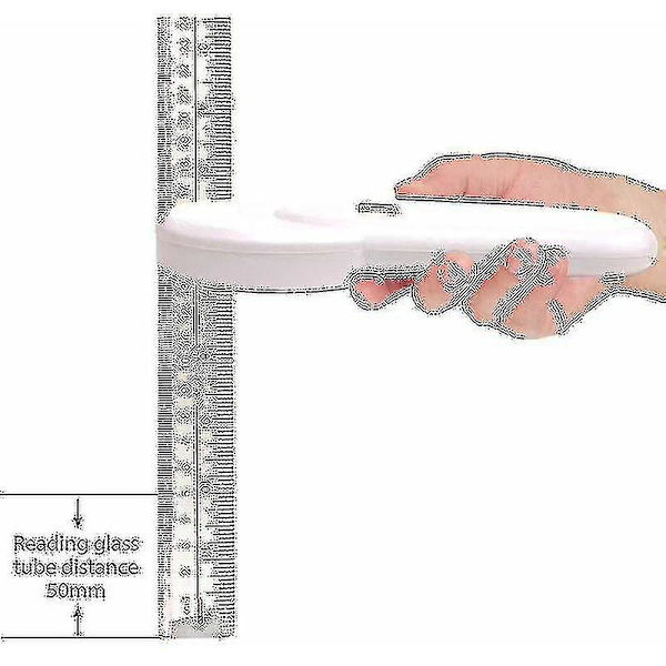 Handhållen djurmikrochipsläsare H01-t 134,2khz 134,2khz Djurtaggsläsare Fdx-b Format Displayläsare För Fjäderfägårdshantering, Vit