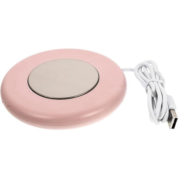1 sæt Pad og Kopper Varmere Vokslys År Dåser Vandkøler Mat Kop Kande Kaffe Underkop Hjem Kakao med Isolering Opladningskabel Skrivebord Varme Drikkevarer