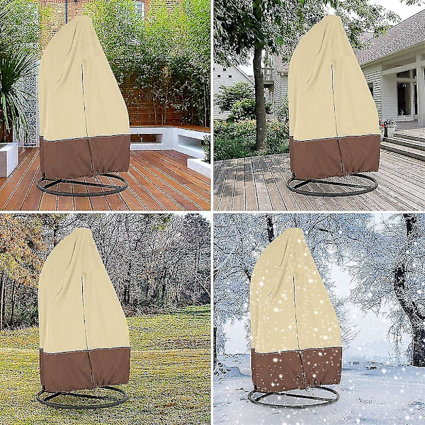 420D Hängstol Skyddande Överdrag Med Blixtlås Oxford 190 X 115 Cm Hängstol Överdrag