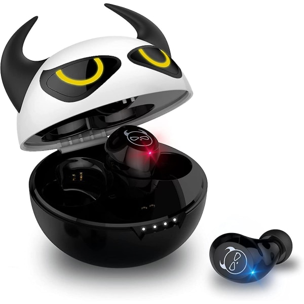 Bluetooth ørepropper, trådløse ørepropper Med ladeboks Ipx5 vanntett Bluetooth-hodesett