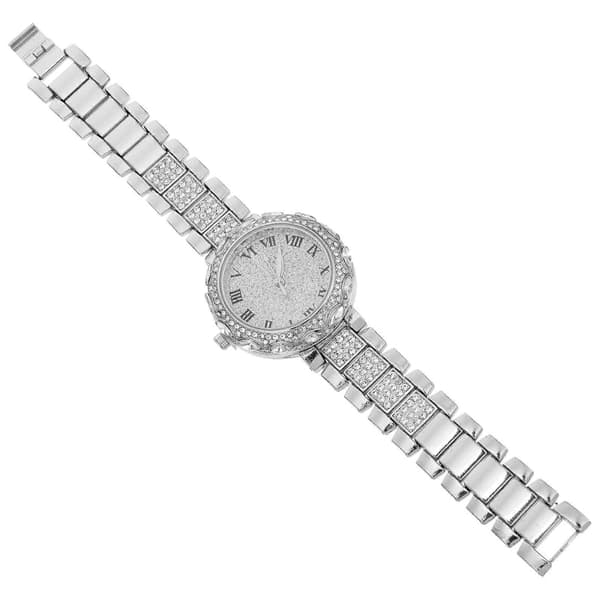 1 stk. elegant pigearmbåndsur til kvinder, studerende, dameur Silver 21.20X4.00X1.30CM