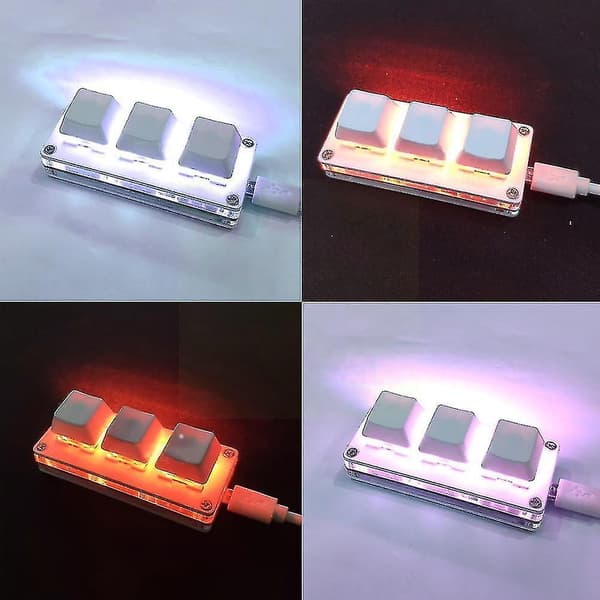 Keyboard Mekanisk Musikspil Tilpassede Tilbehør Makro Programmerbar Genvej