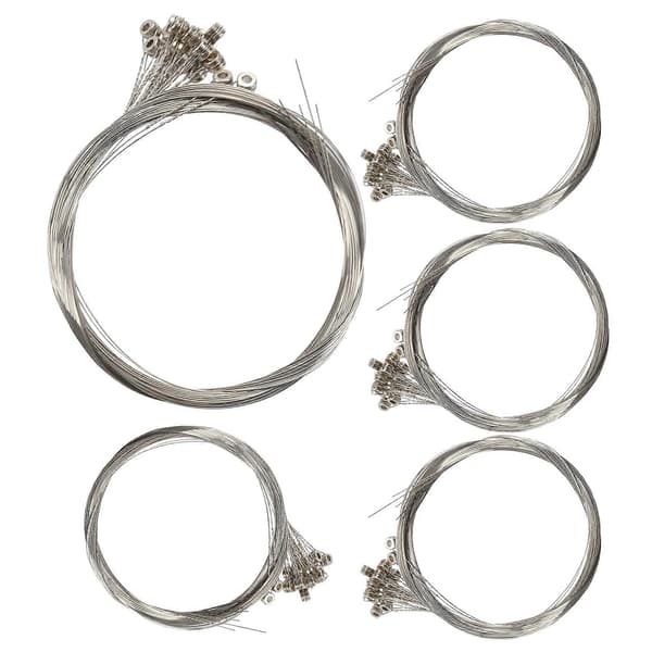 100-pack enskilda elgitarrsträngar bulk .011 High E (Medium) 11 Gauge