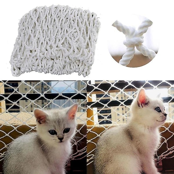 Pet Child Safety Net Home Pet Dog Balcony Railing Stairs Fence Children Playground Guardrail Kids S